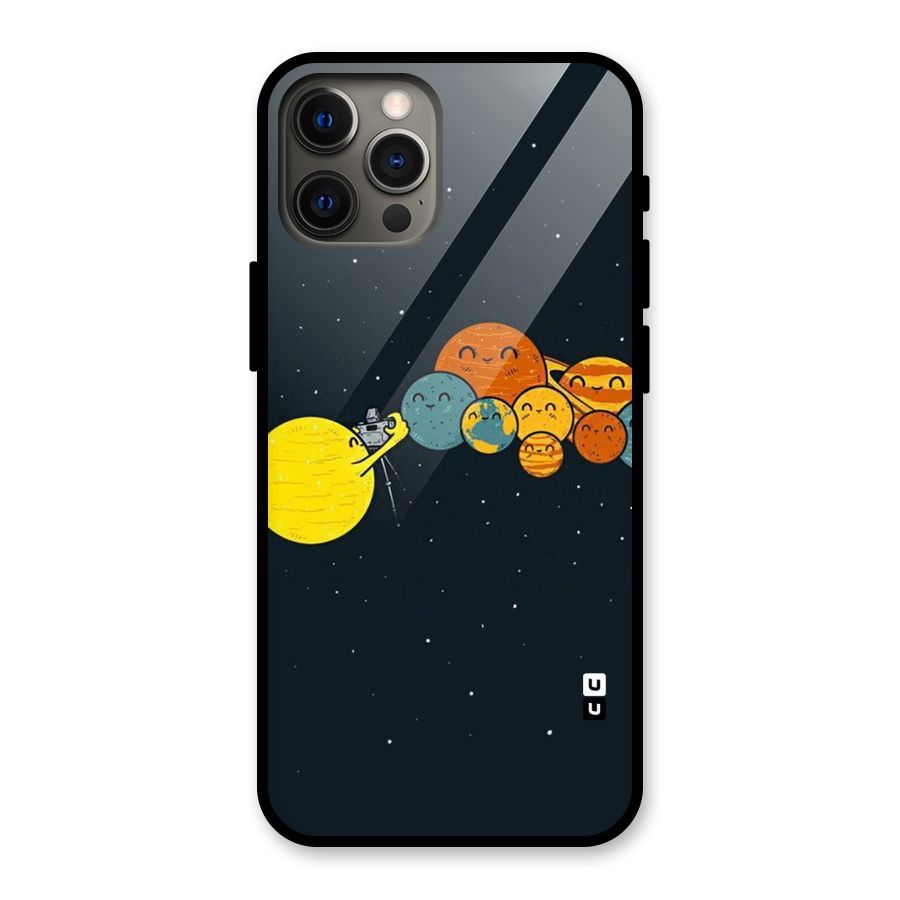 Planet Family Glass Back Case for iPhone 12 Pro Max