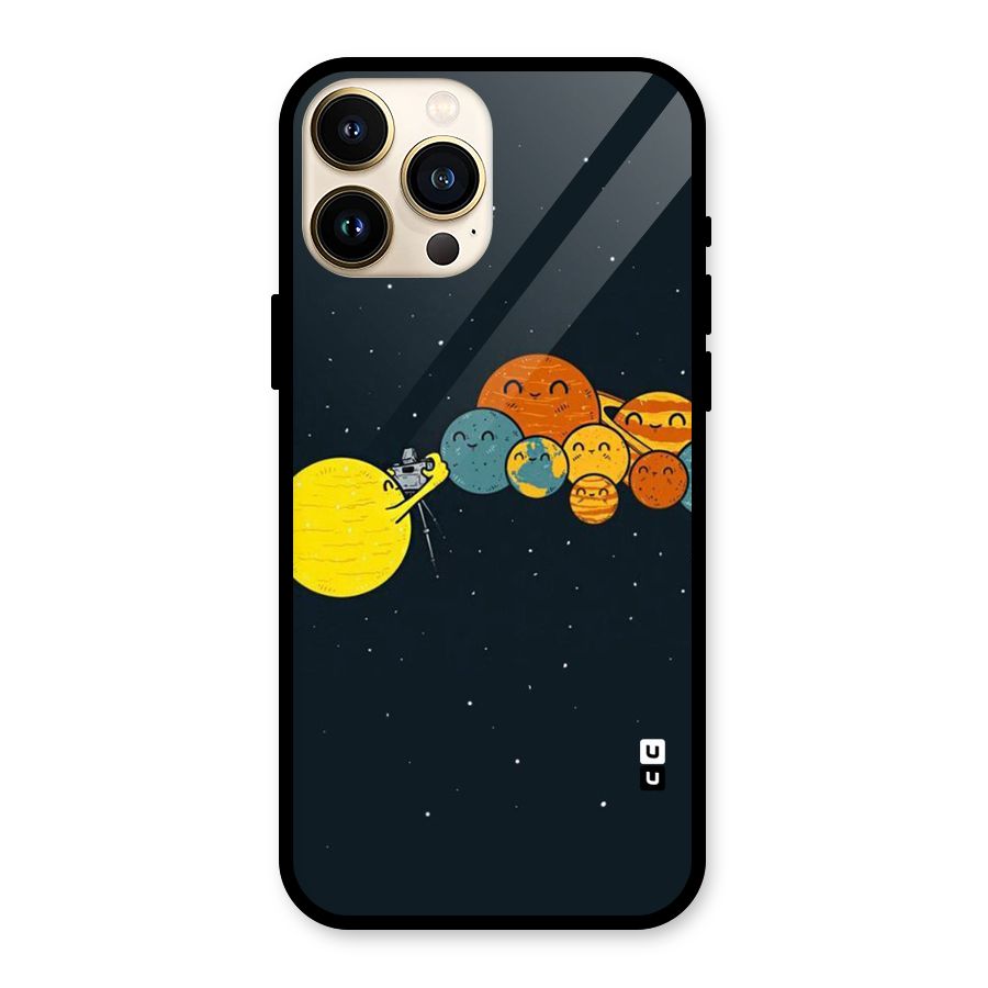 Planet Family Glass Back Case for iPhone 13 Pro Max