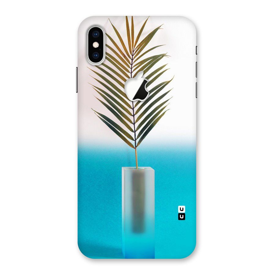 Plant Home Art Back Case for iPhone XS Max Apple Cut
