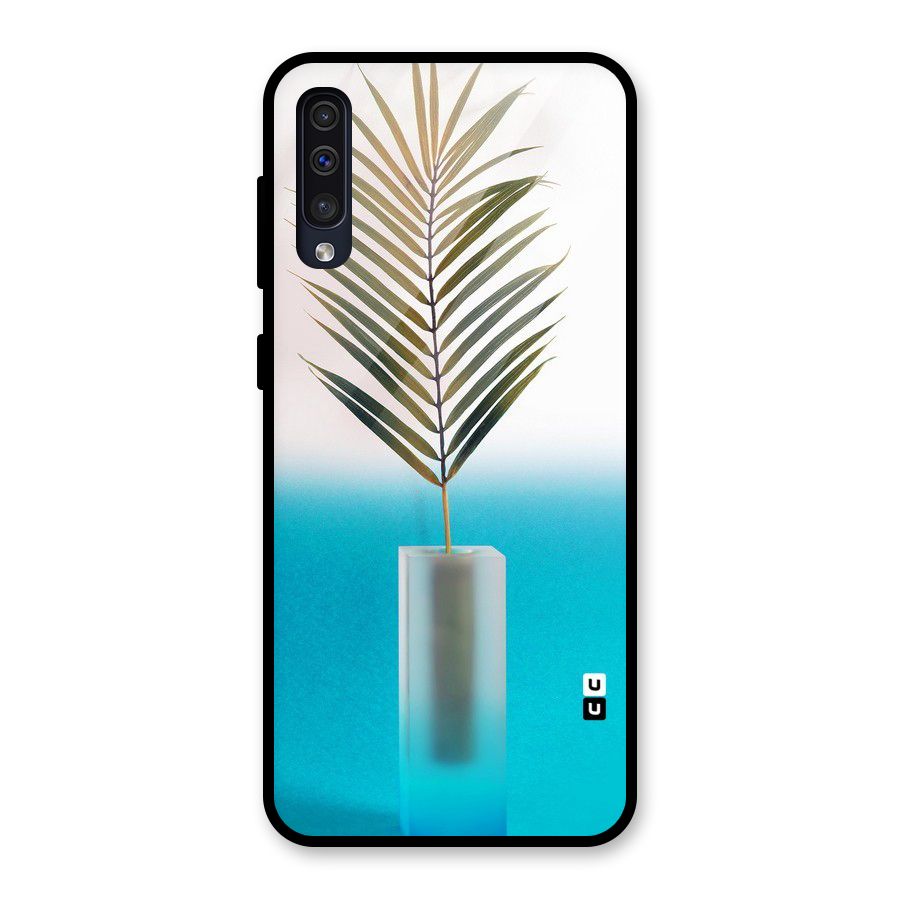 Plant Home Art Glass Back Case for Galaxy A50