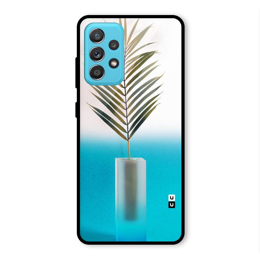 Plant Home Art Glass Back Case for Galaxy A52