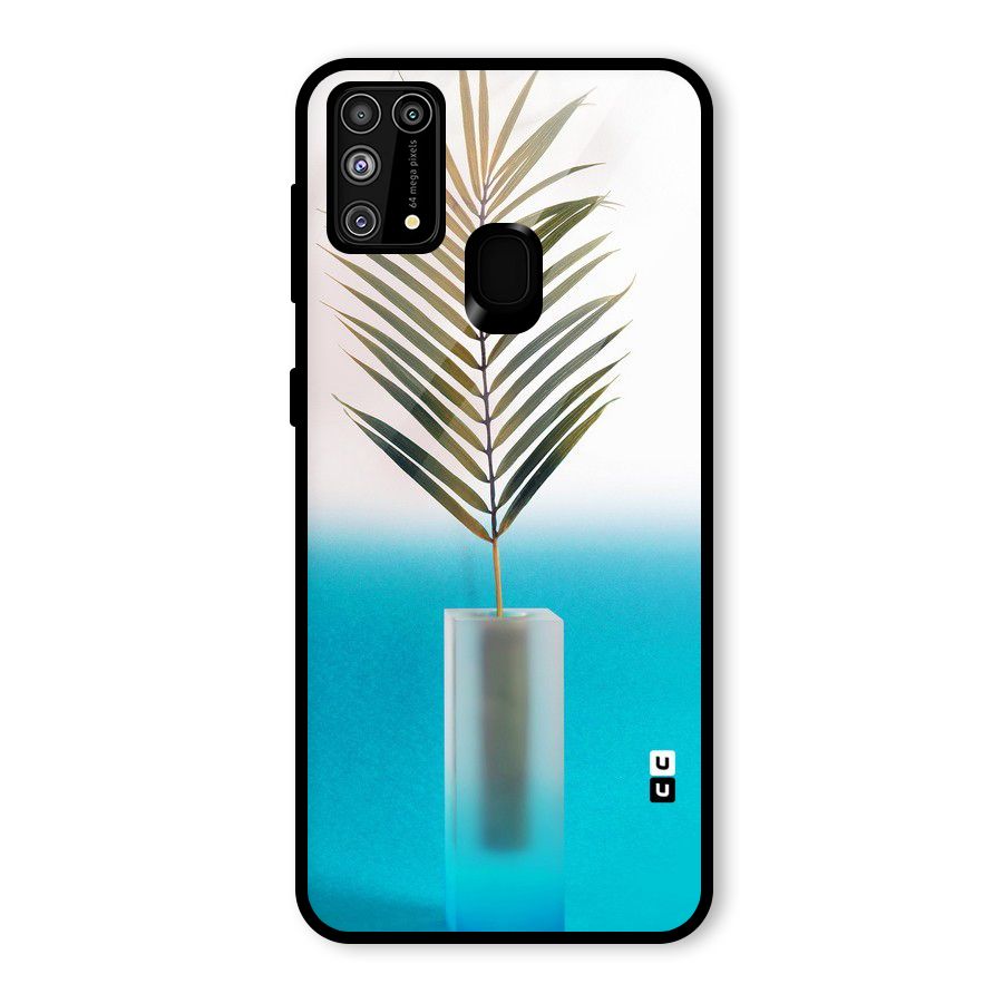 Plant Home Art Glass Back Case for Galaxy M31