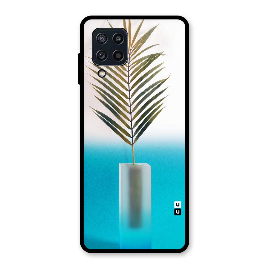 Plant Home Art Glass Back Case for Galaxy M32