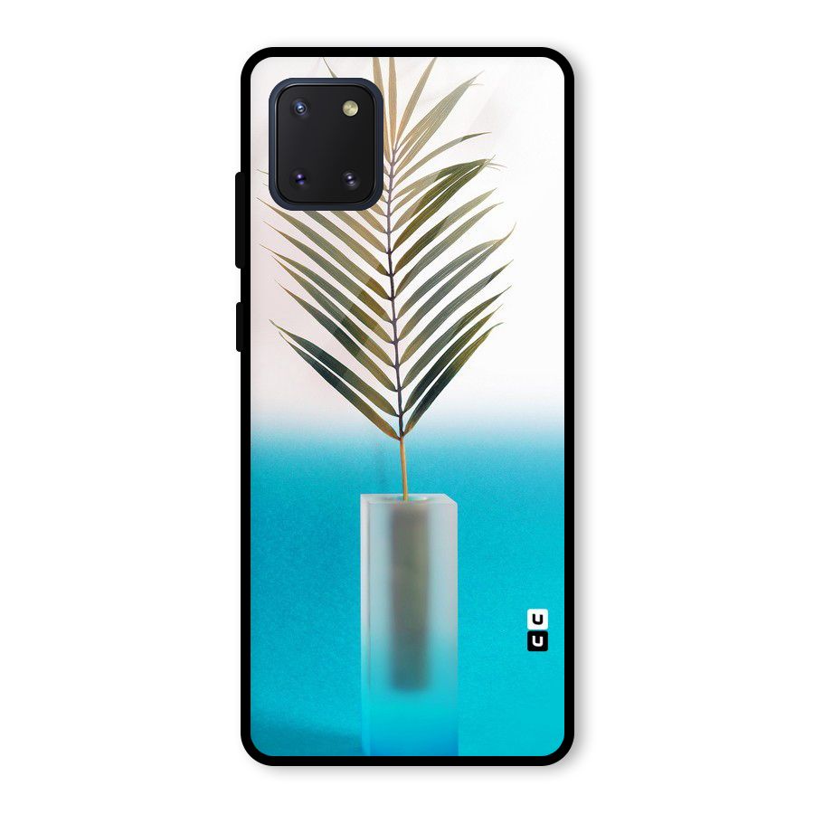 Plant Home Art Glass Back Case for Galaxy Note 10 Lite