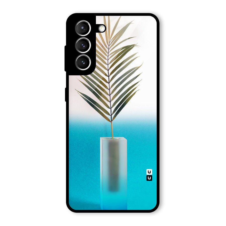 Plant Home Art Glass Back Case for Galaxy S21 5G