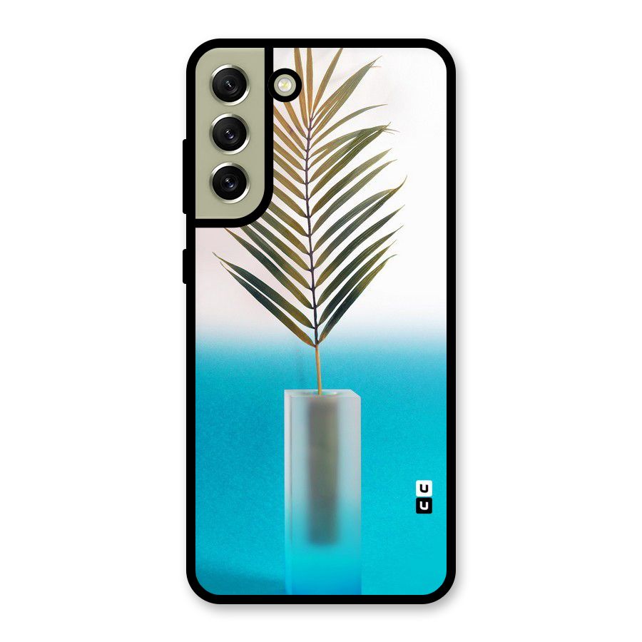 Plant Home Art Glass Back Case for Galaxy S21 FE 5G
