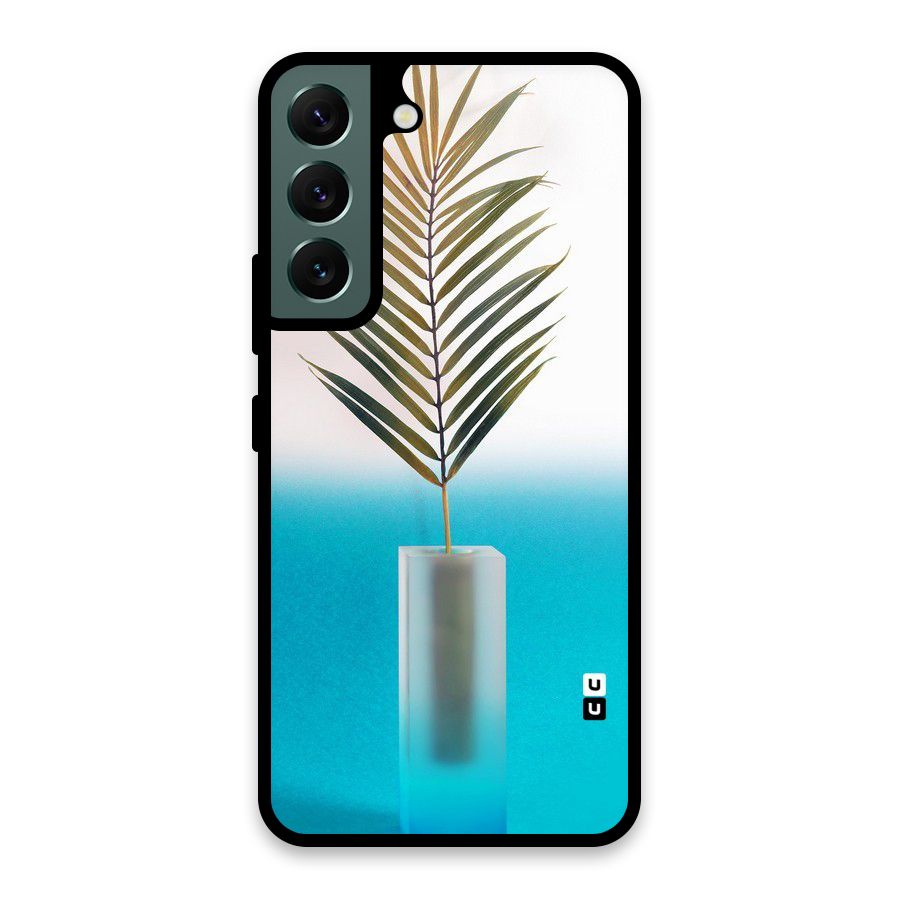 Plant Home Art Glass Back Case for Galaxy S22 5G