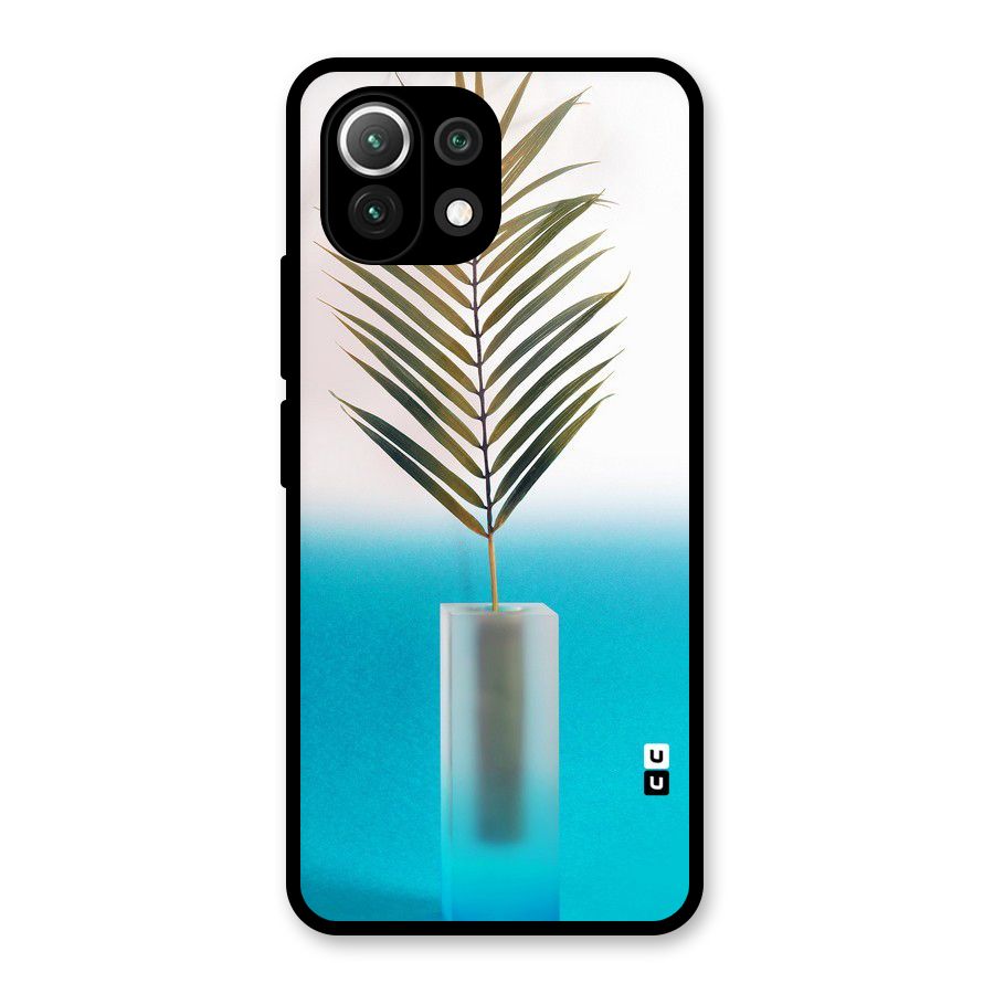 Plant Home Art Glass Back Case for Mi 11 Lite NE 5G