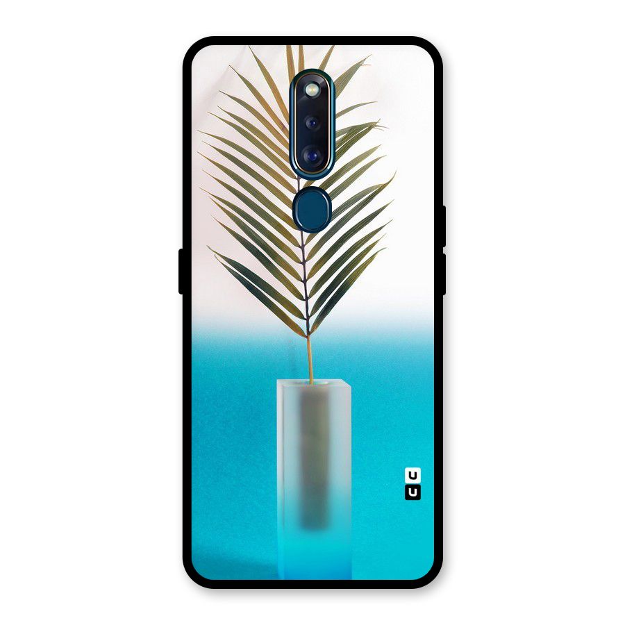 Plant Home Art Glass Back Case for Oppo F11 Pro