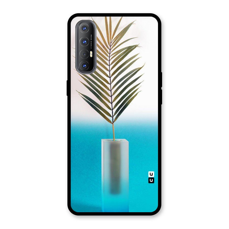 Plant Home Art Glass Back Case for Oppo Reno3 Pro