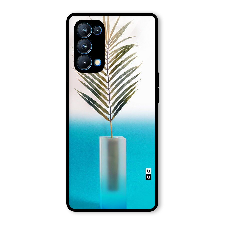 Plant Home Art Glass Back Case for Oppo Reno5 Pro 5G