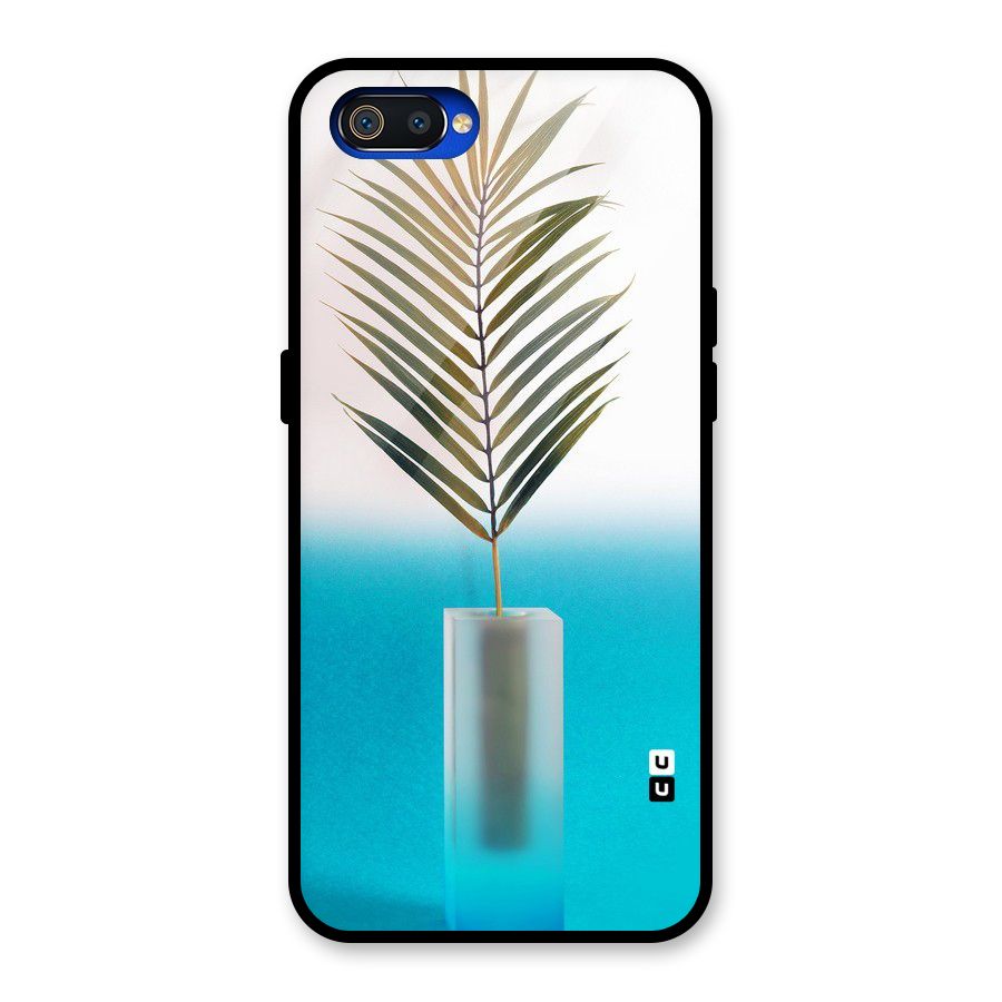 Plant Home Art Glass Back Case for Realme C2