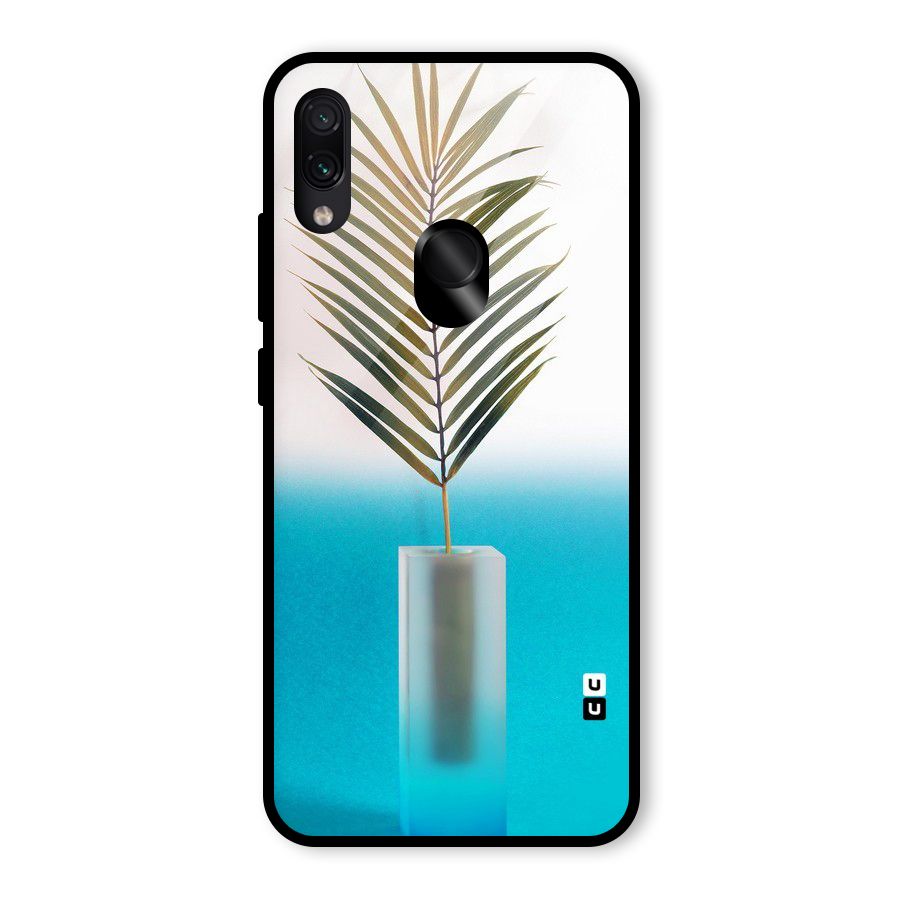 Plant Home Art Glass Back Case for Redmi Note 7