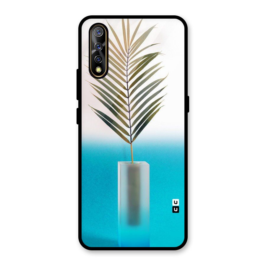 Plant Home Art Glass Back Case for Vivo S1