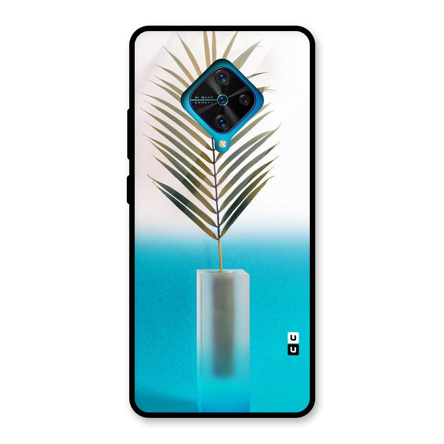 Plant Home Art Glass Back Case for Vivo S1 Pro