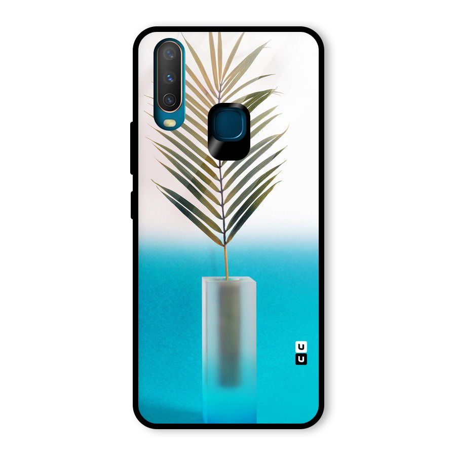 Plant Home Art Glass Back Case for Vivo U10