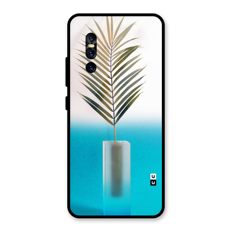 Plant Home Art Glass Back Case for Vivo V15 Pro