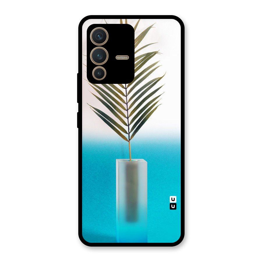 Plant Home Art Glass Back Case for Vivo V23 5G