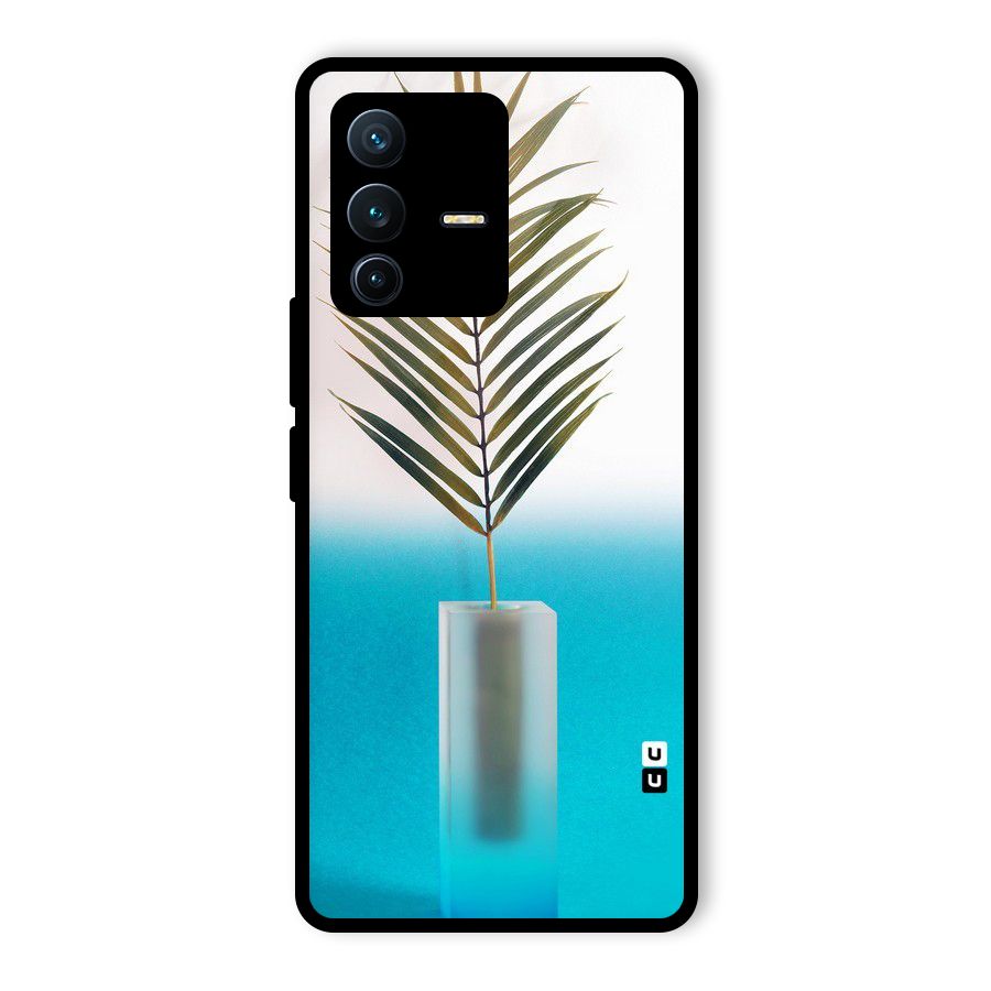 Plant Home Art Glass Back Case for Vivo V23 Pro