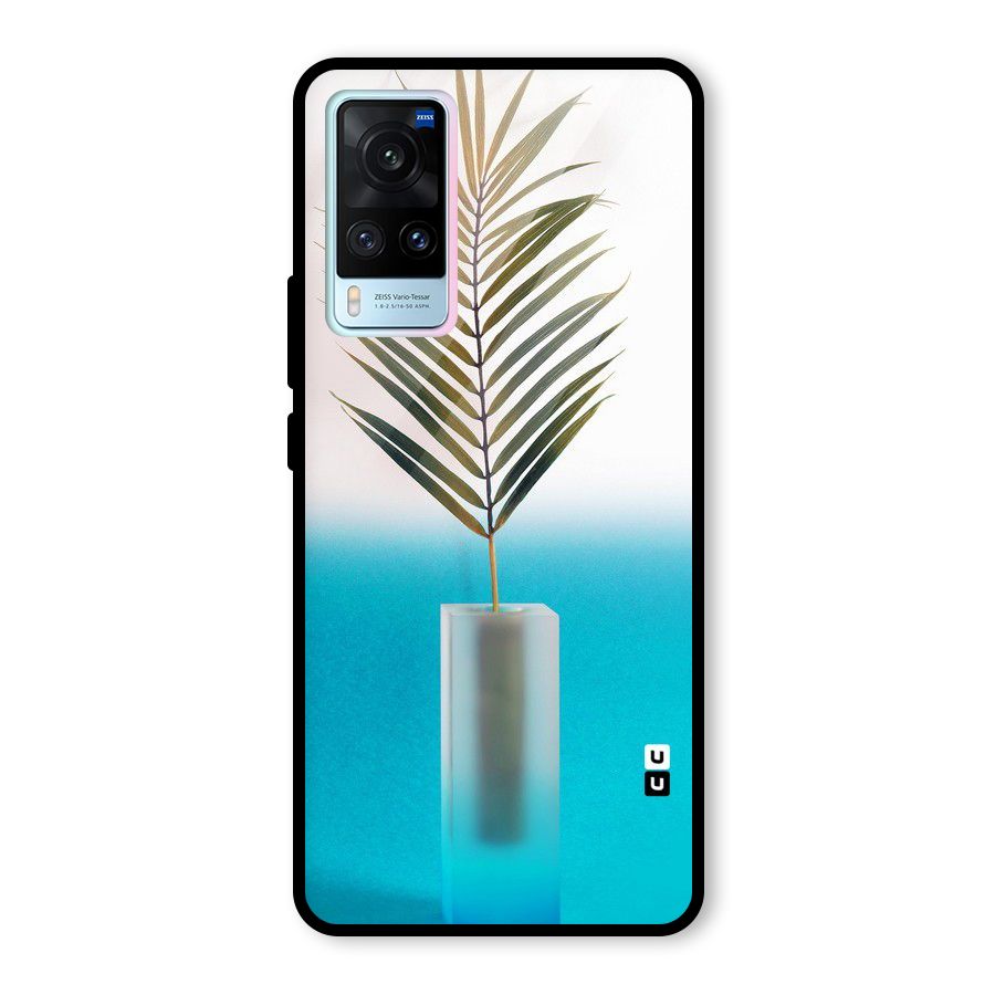 Plant Home Art Glass Back Case for Vivo X60