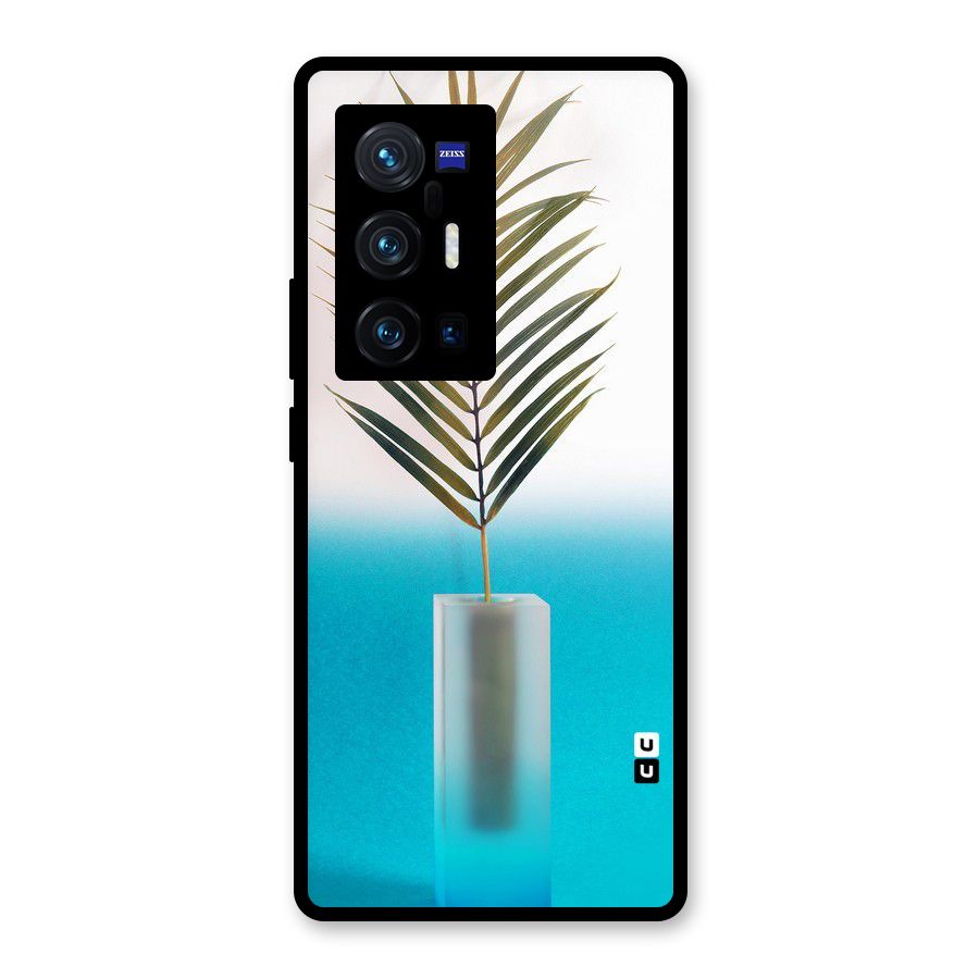 Plant Home Art Glass Back Case for Vivo X70 Pro Plus