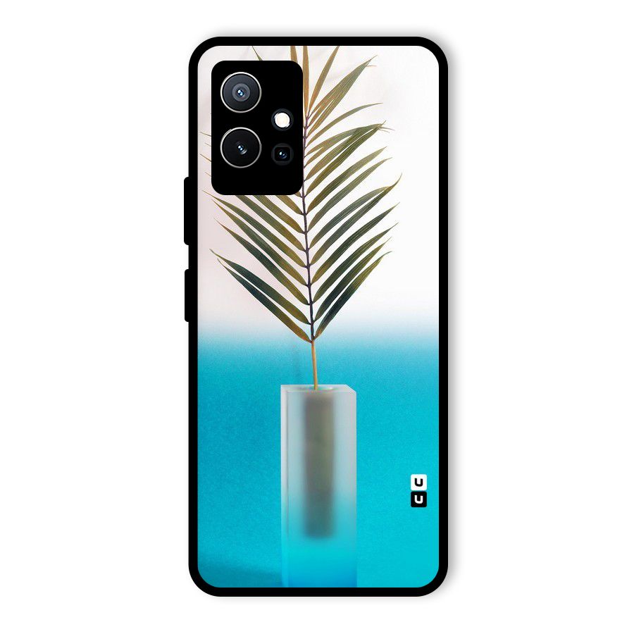 Plant Home Art Glass Back Case for Vivo Y75 5G