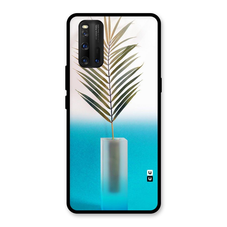 Plant Home Art Glass Back Case for Vivo iQOO 3