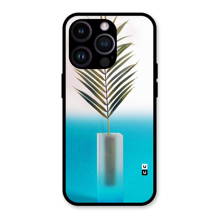 Plant Home Art Glass Back Case for iPhone 14 Pro