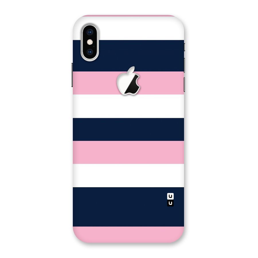 Play In Pastels Back Case for iPhone XS Max Apple Cut