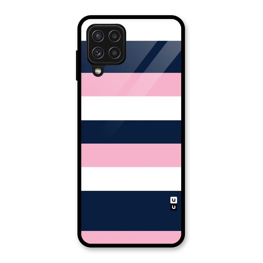 Play In Pastels Glass Back Case for Galaxy A22 4G