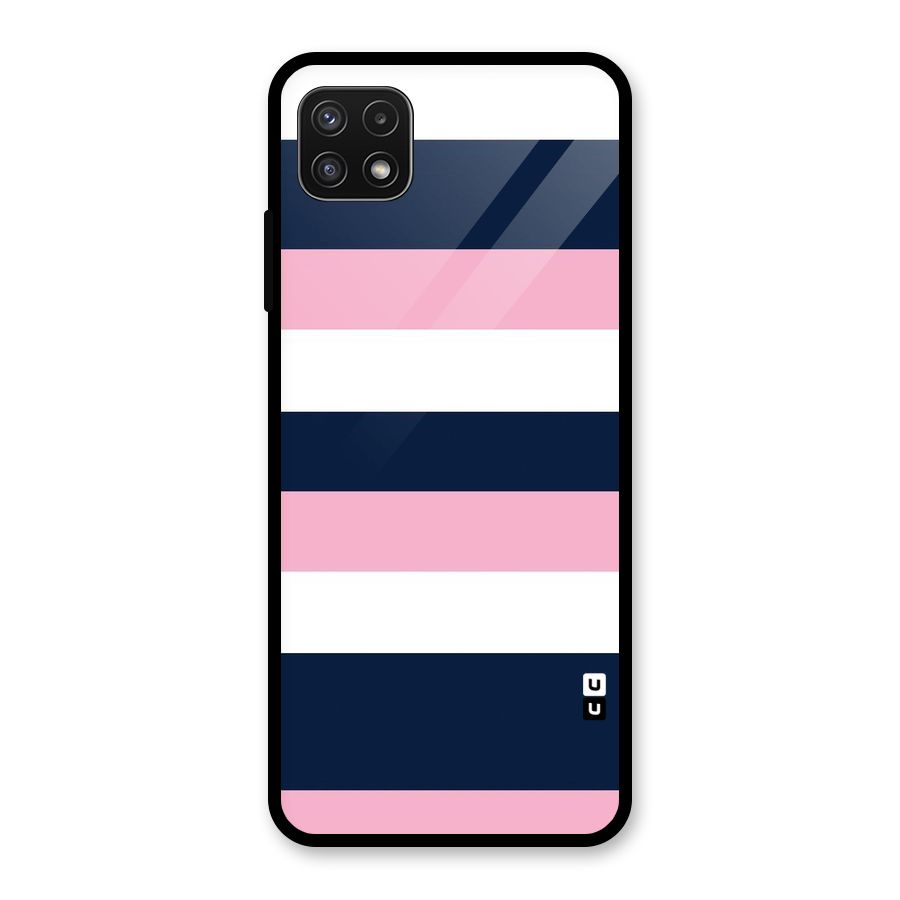 Play In Pastels Glass Back Case for Galaxy A22 5G