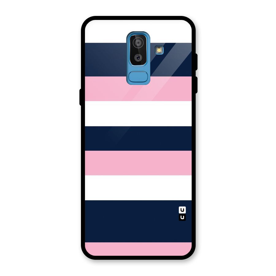 Play In Pastels Glass Back Case for Galaxy J8