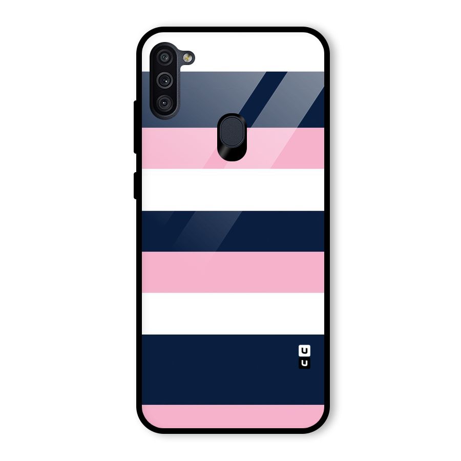 Play In Pastels Glass Back Case for Galaxy M11