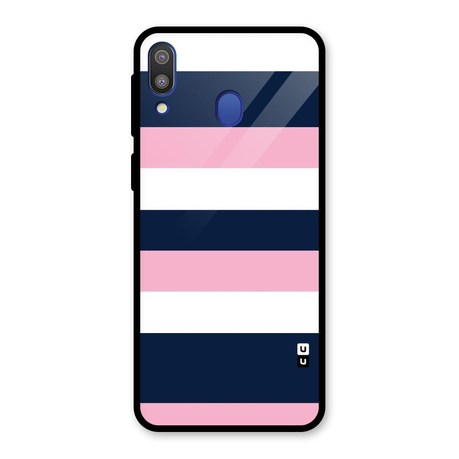 Play In Pastels Glass Back Case for Galaxy M20