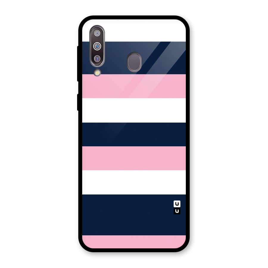 Play In Pastels Glass Back Case for Galaxy M30