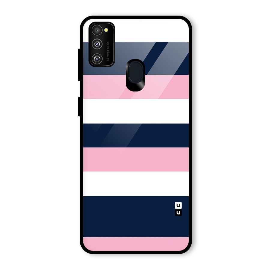 Play In Pastels Glass Back Case for Galaxy M30s