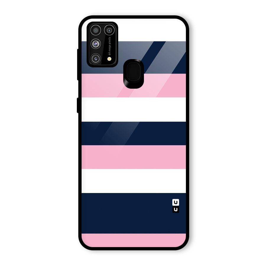 Play In Pastels Glass Back Case for Galaxy M31