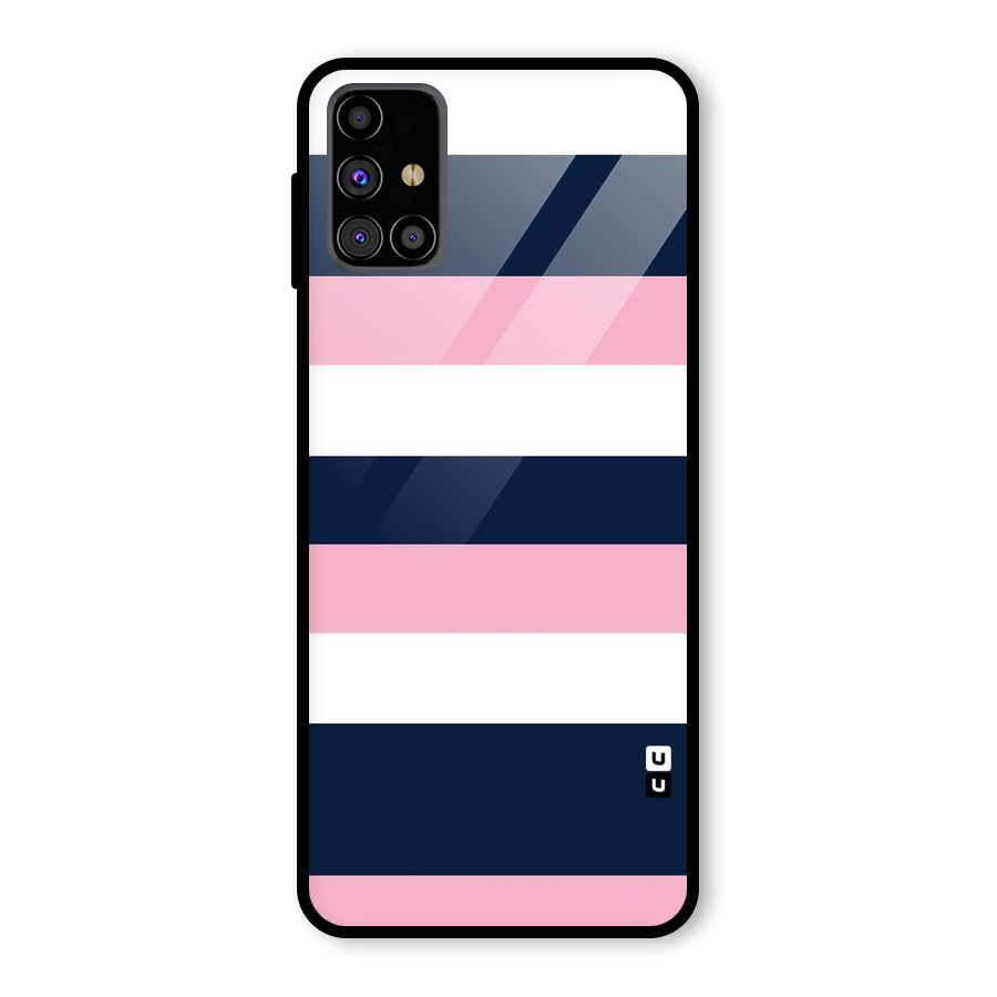 Play In Pastels Glass Back Case for Galaxy M31s