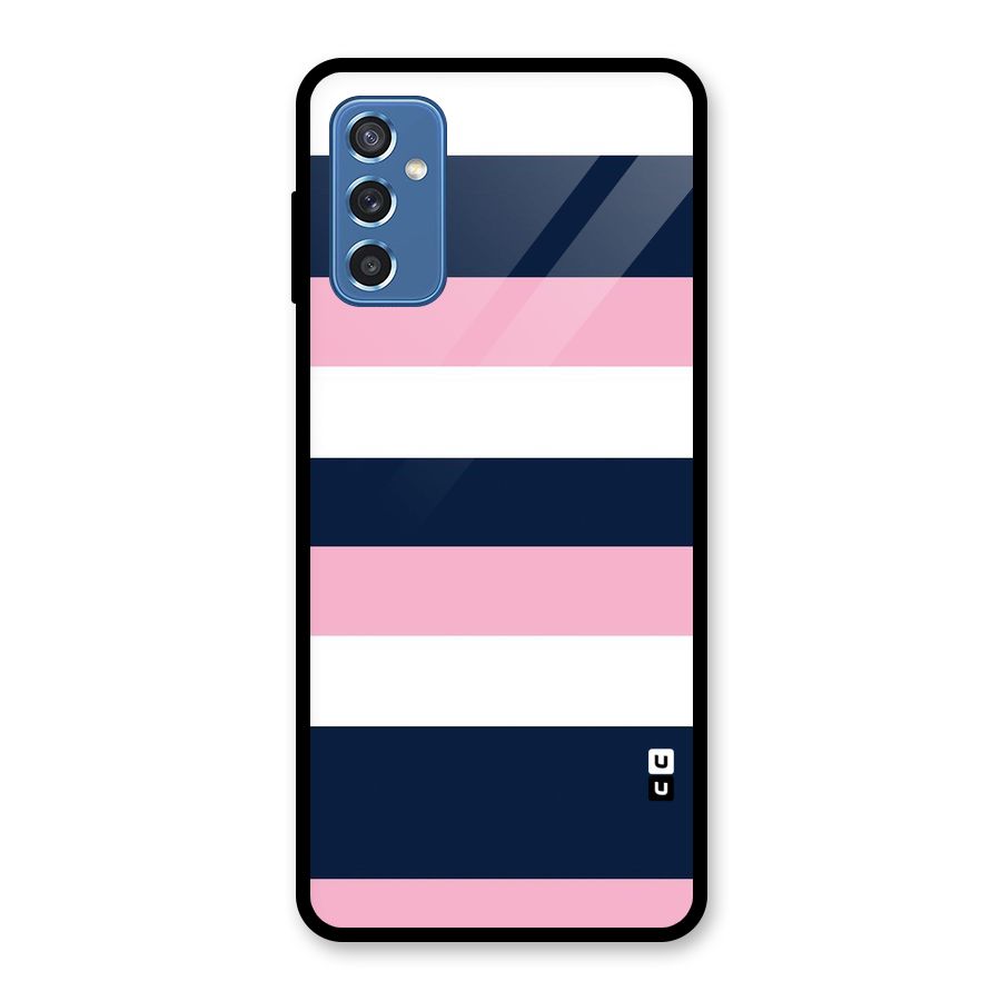 Play In Pastels Glass Back Case for Galaxy M52 5G