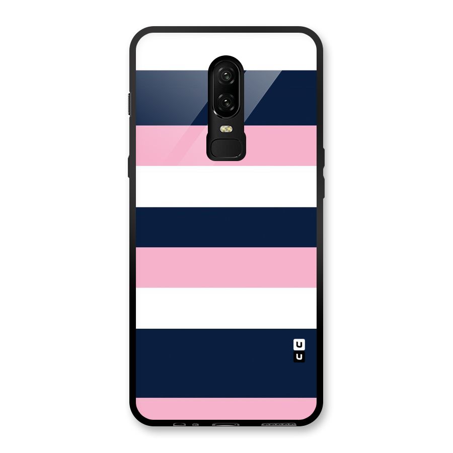 Play In Pastels Glass Back Case for OnePlus 6