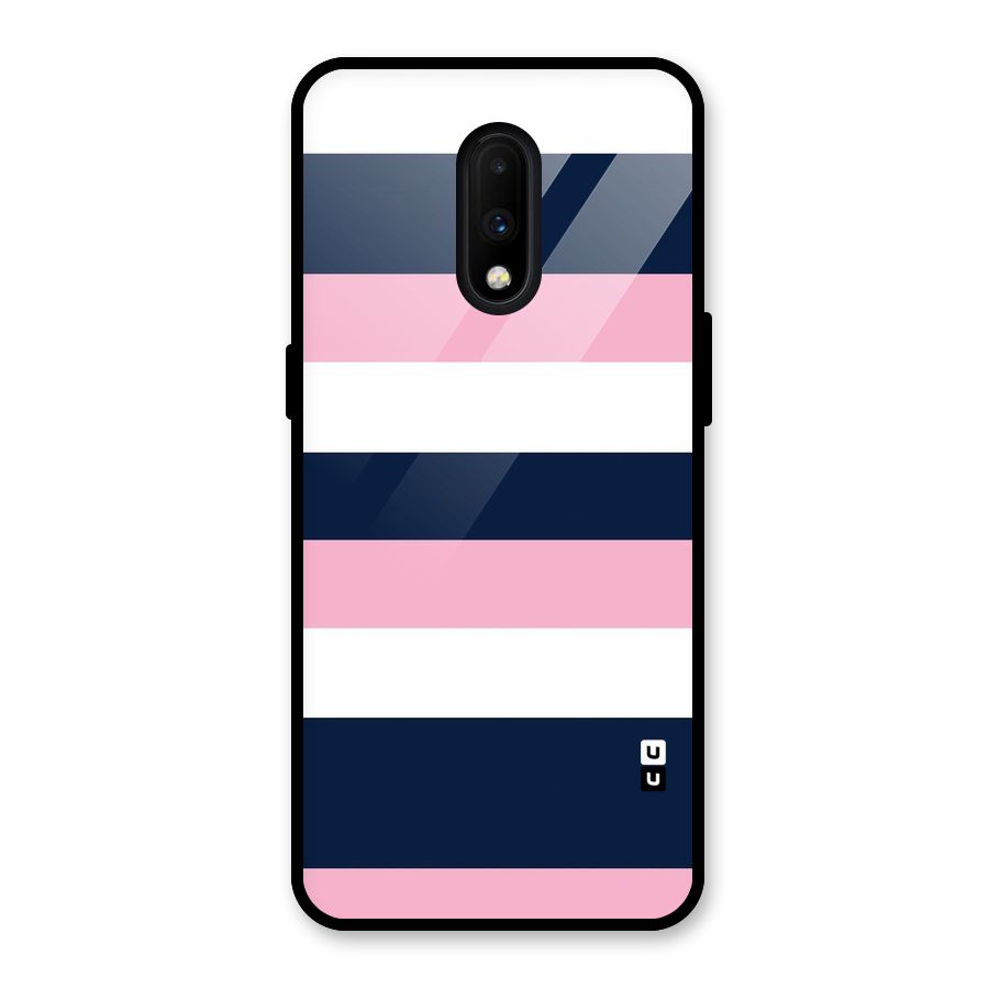 Play In Pastels Glass Back Case for OnePlus 7