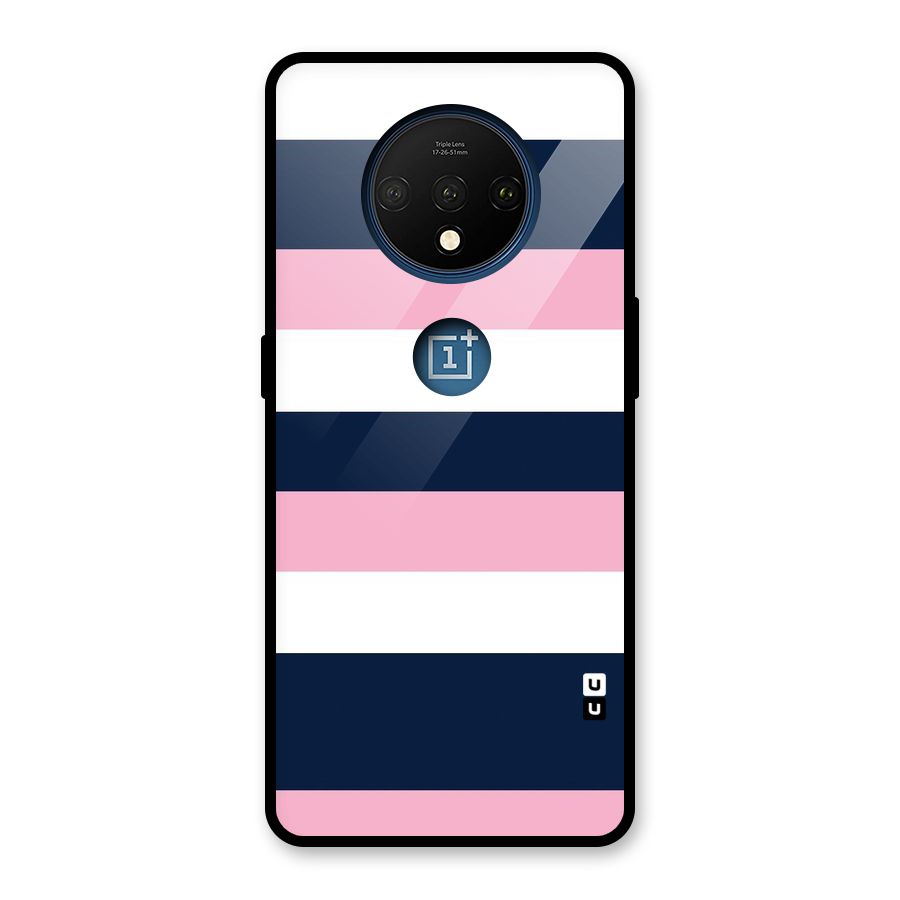Play In Pastels Glass Back Case for OnePlus 7T