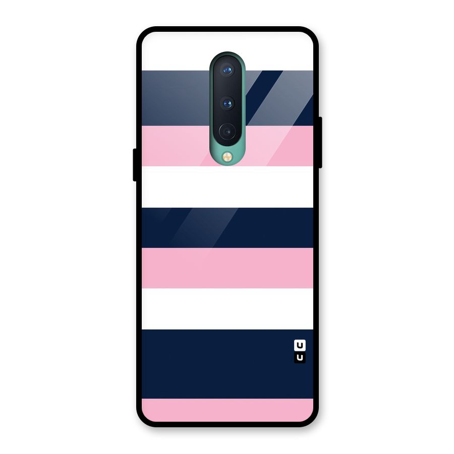 Play In Pastels Glass Back Case for OnePlus 8