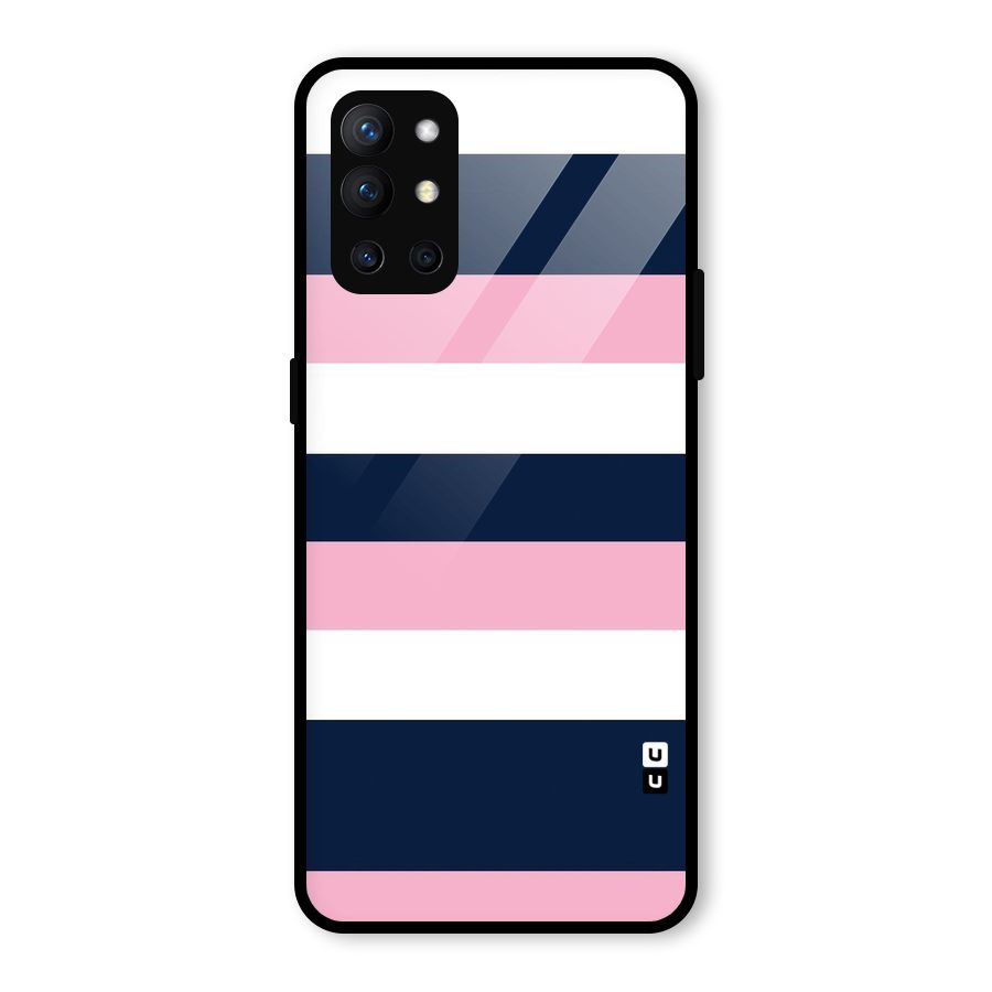 Play In Pastels Glass Back Case for OnePlus 9R