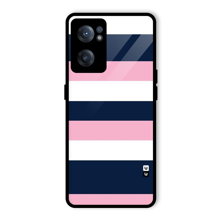 Play In Pastels Glass Back Case for OnePlus Nord CE 2 5G