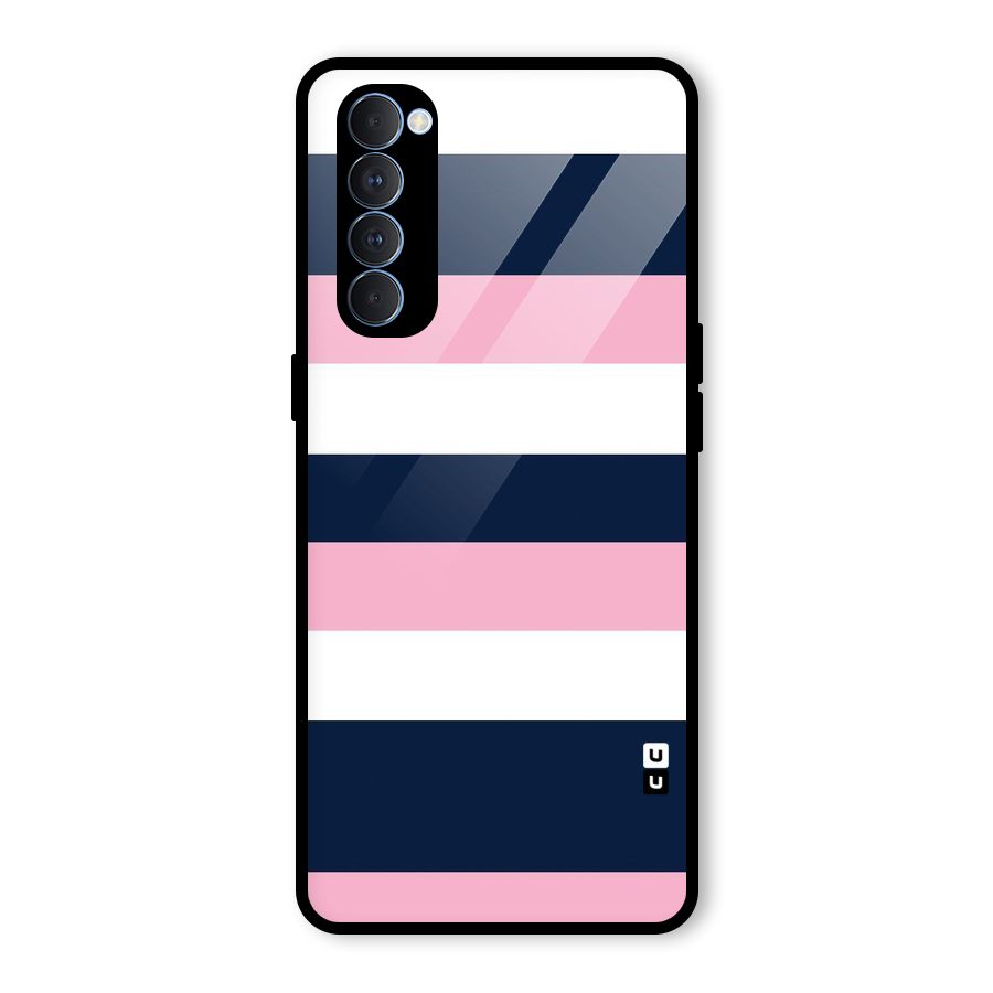 Play In Pastels Glass Back Case for Oppo Reno4 Pro
