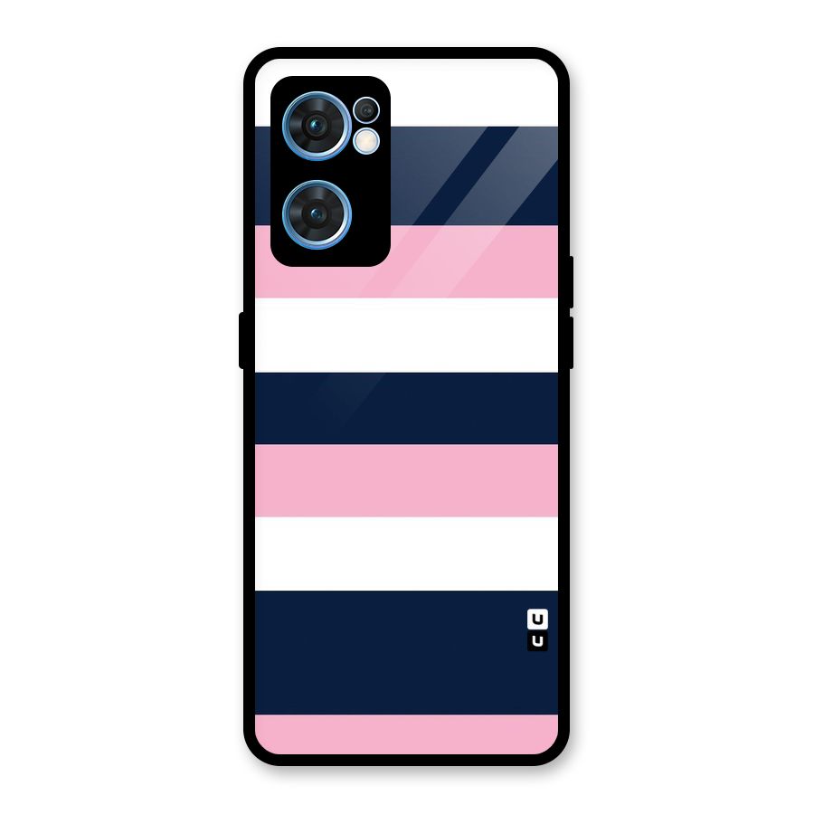 Play In Pastels Glass Back Case for Oppo Reno7 5G