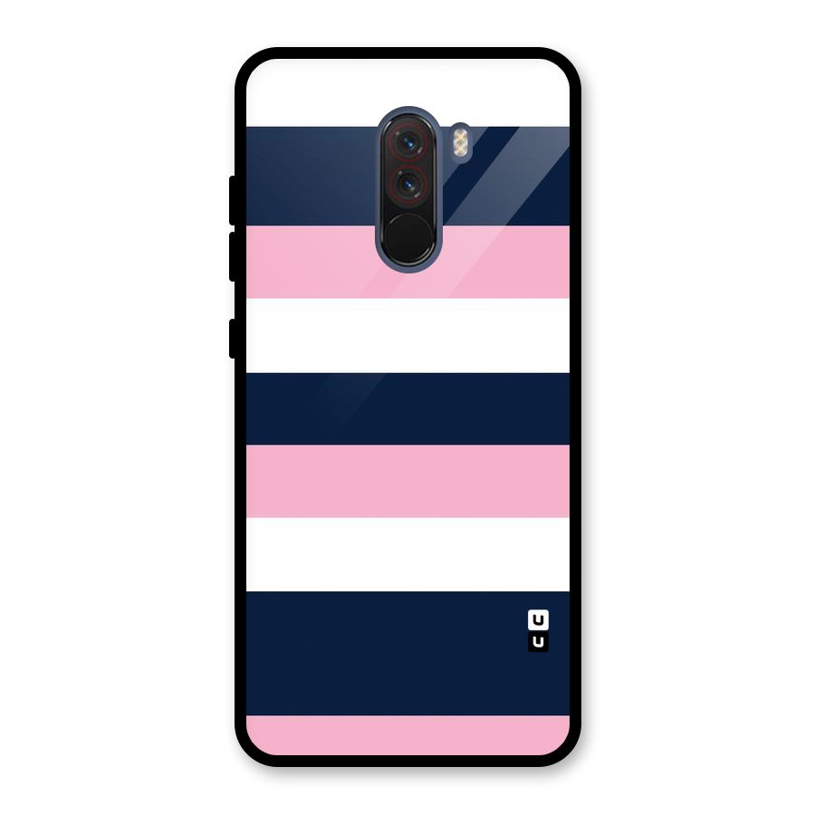Play In Pastels Glass Back Case for Poco F1