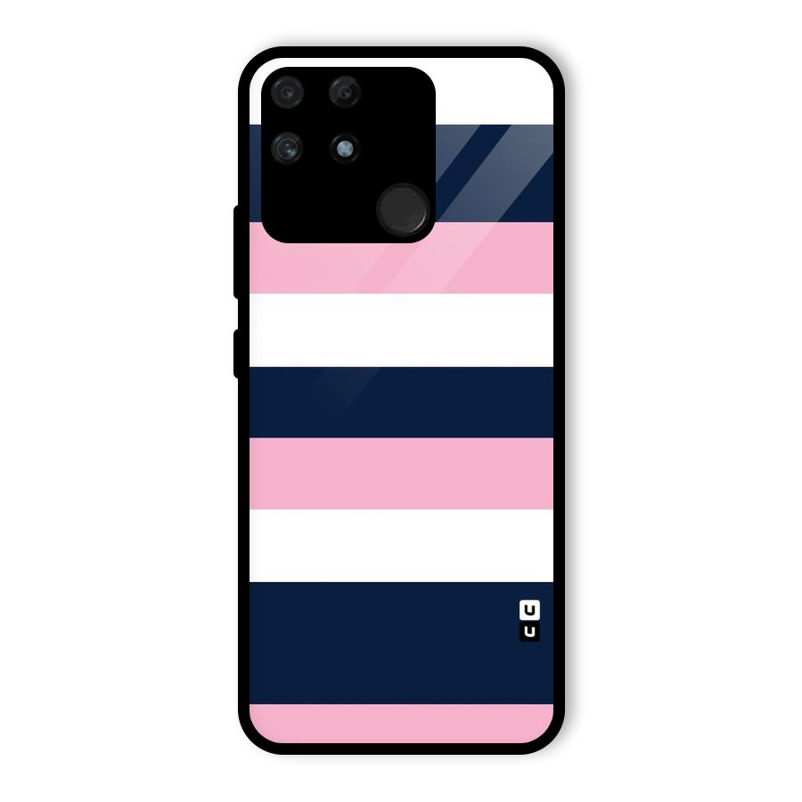 Play In Pastels Glass Back Case for Realme Narzo 50A