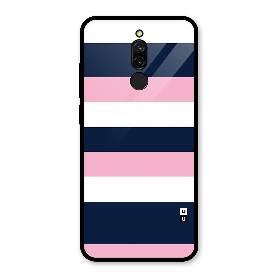 Play In Pastels Glass Back Case for Redmi 8